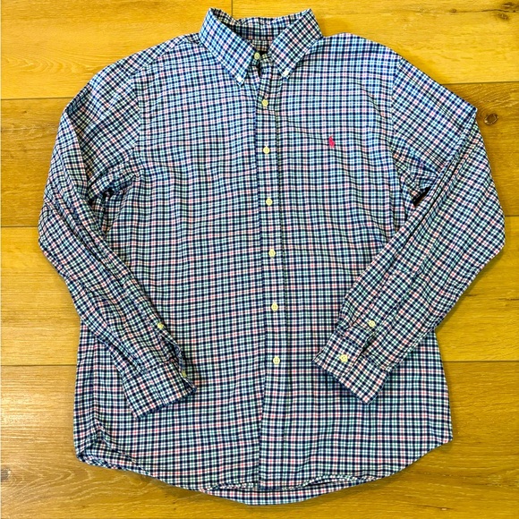 Men’s Ralph Lauren Button Up Large - Picture 1 of 6
